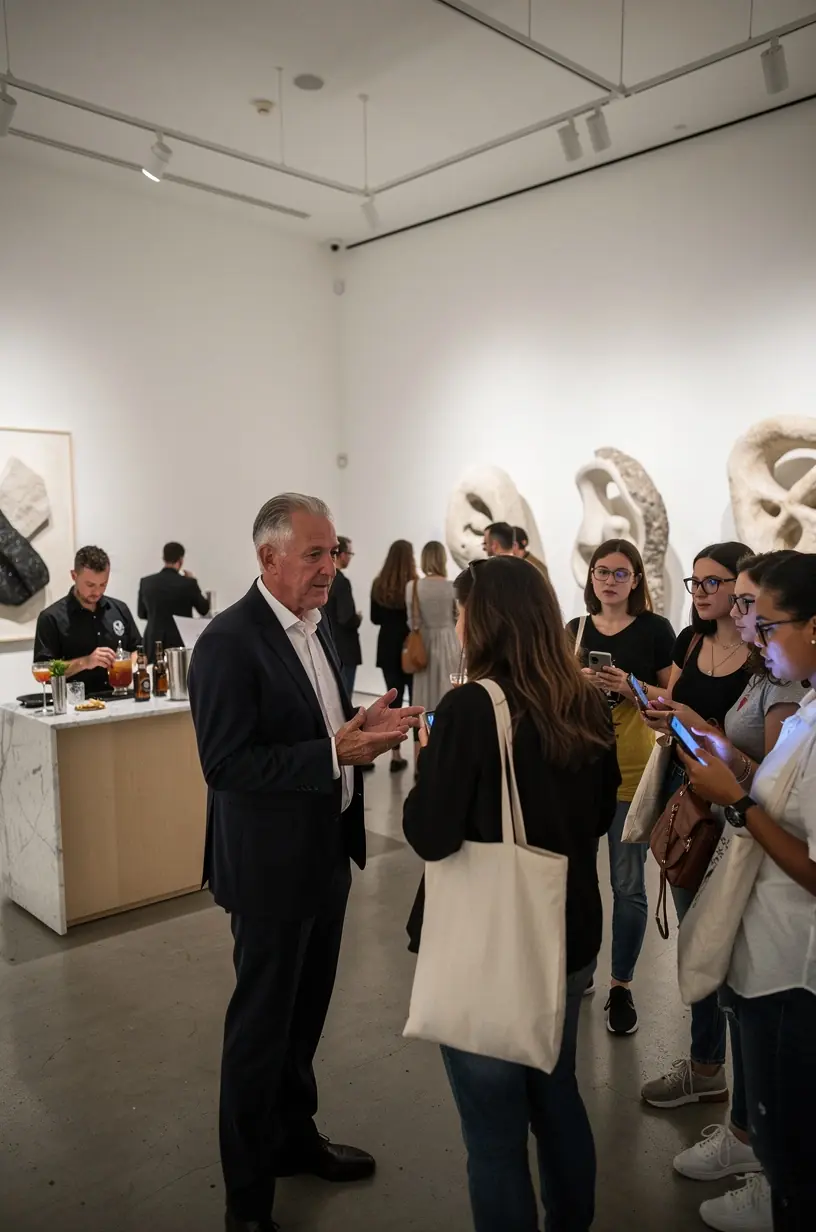 Urban art gallery showcasing evolving creative spaces.