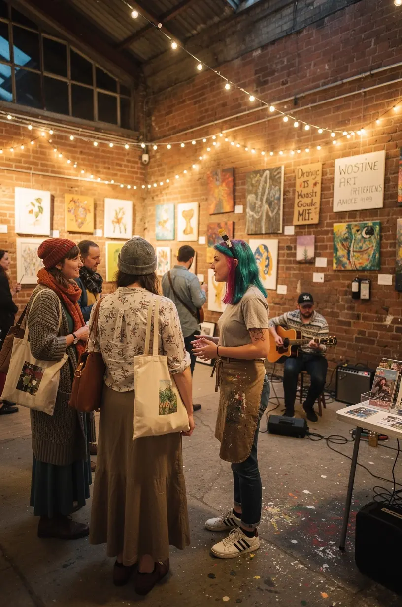 Community engagement enhances art exhibitions' impact and reach.